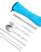 7pcs set blue
