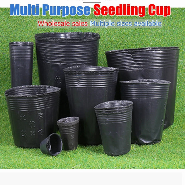 Disposable Garden Seedling Cups - Thickened Nursery Pots for Vegetables
