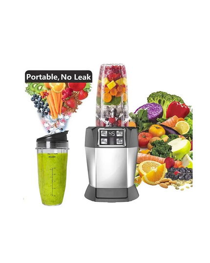 Y21A Replacement 24Oz Cups with Spout Lid for Nutri Ninja Blenders