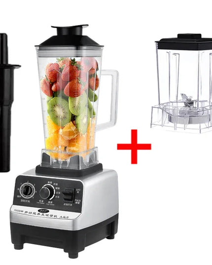 BALASHOV 220V Commercial Blender Juicer - Heavy Duty, 2000W Power