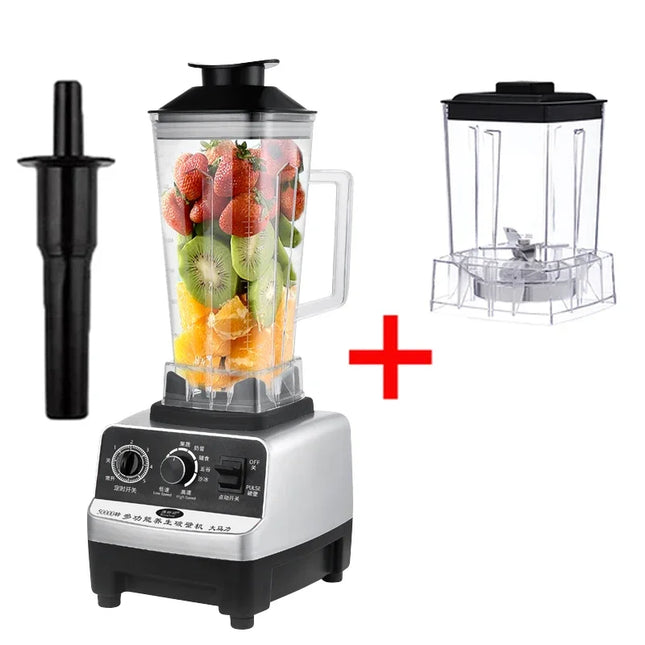 BALASHOV 220V Commercial Blender Juicer - Heavy Duty, 2000W Power