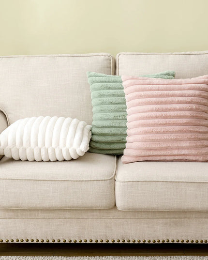 Anqianny Super Soft Plush Pillow Case - Winter Throw Cushion Cover