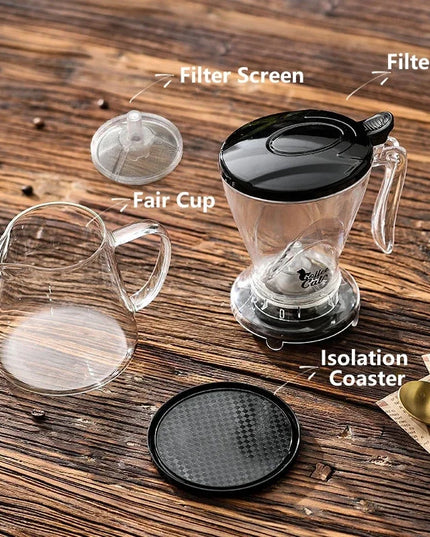 600ML Coffee Dipper,Tea Infuser for Loose Leaf Tea