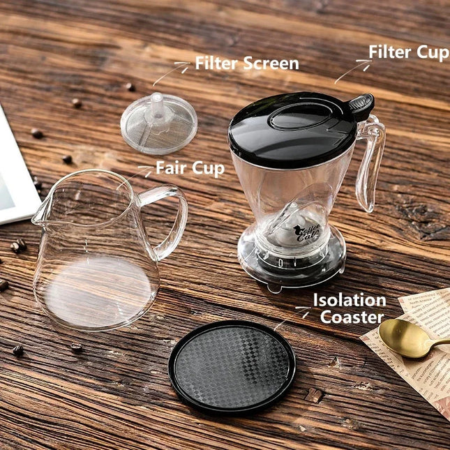600ML Coffee Dipper,Tea Infuser for Loose Leaf Tea