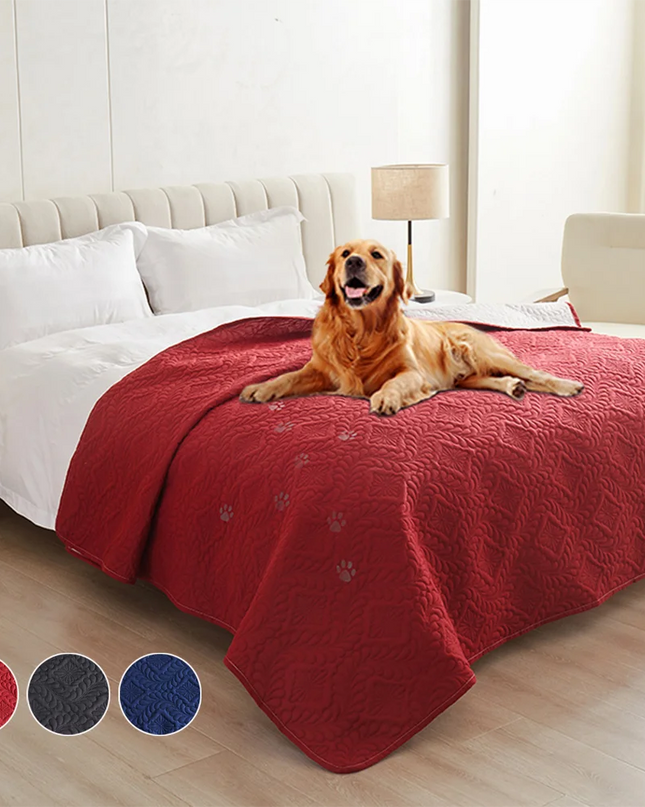 Waterproof Pet Bed Cover - Floral Design for Dogs and Cats