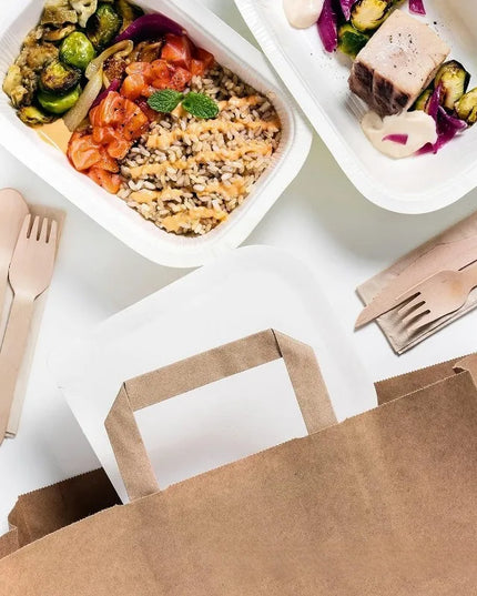 50Pcs Disposable Wooden Cutlery