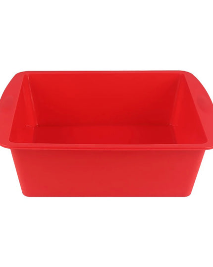 Eco-Friendly Silicone Baking Tray - Easy Demold Square Cake Mold