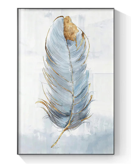 Scandinavian Flower Canvas Print - Abstract Wall Art for Living Room Decor