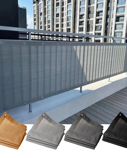 Sun Shade Net for Balcony Privacy - Outdoor Garden Shelter Screen