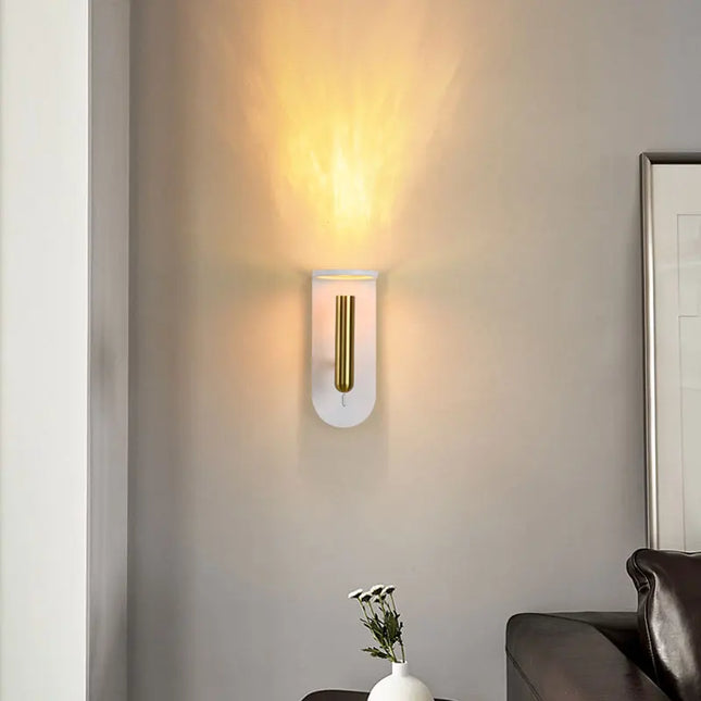 Modern Wall Mounted LED Lamp - Nordic Design for Bedroom & Hallway