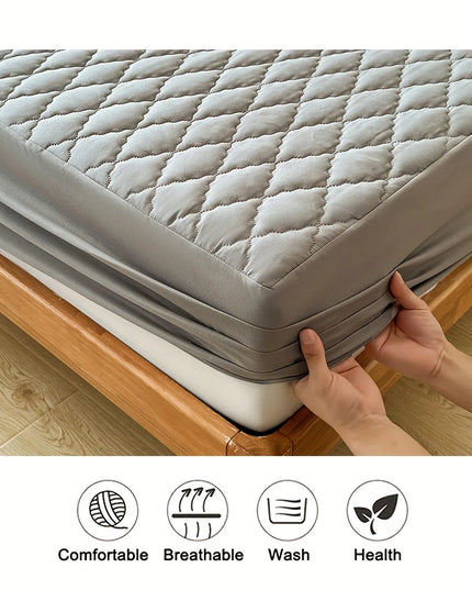 Anqianny Waterproof Bed Sheet Set - 3pcs, Soft Fitted & Pillowcases