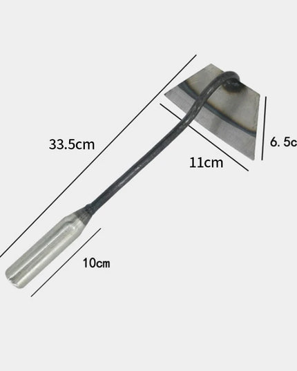 Steel Hardened Hollow Hoe Garden Weeding Rake Vegetable Planting Farm Gardening Loosening Soil Tool Weeding Shovel Tool
