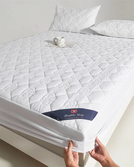 Anqianny Waterproof Mattress Protector - Soft Fitted Sheet for Beds
