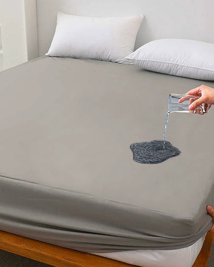 Anqianny Waterproof Fitted Sheet - Soft Polyester for Queen/King/Twin