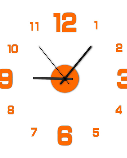 Creative Frameless DIY Wall Clock