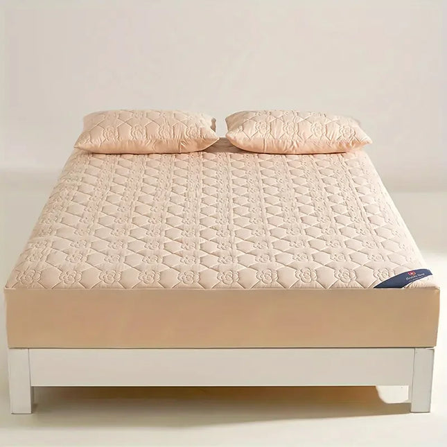 Anqianny Waterproof Mattress Protector - Soft Fitted Sheet for Beds