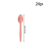 Pink spoon