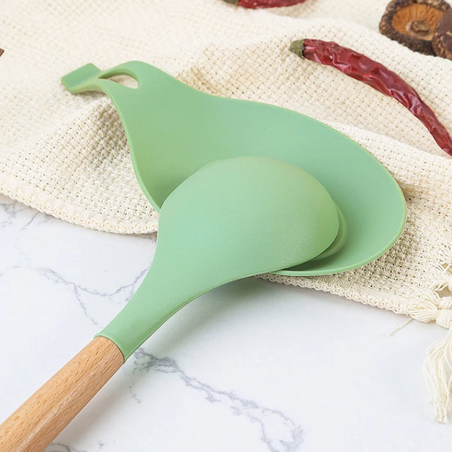 Eco-Friendly Silicone Kitchenware - Non-Stick Spatula & Utensils Set