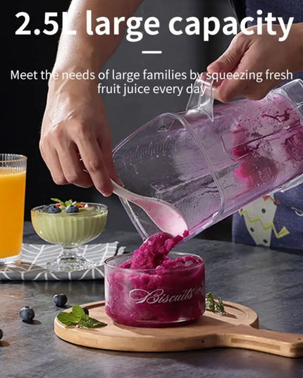 Sokany 2.5L Multifunctional Blender - High-Power 6000W Ice Crusher