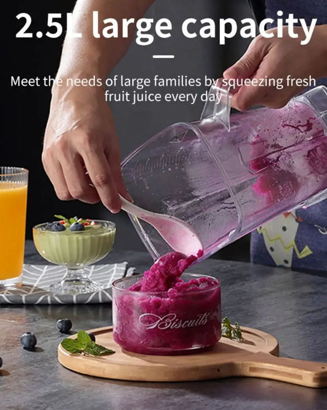 Sokany 2.5L Multifunctional Blender - High-Power 6000W Ice Crusher