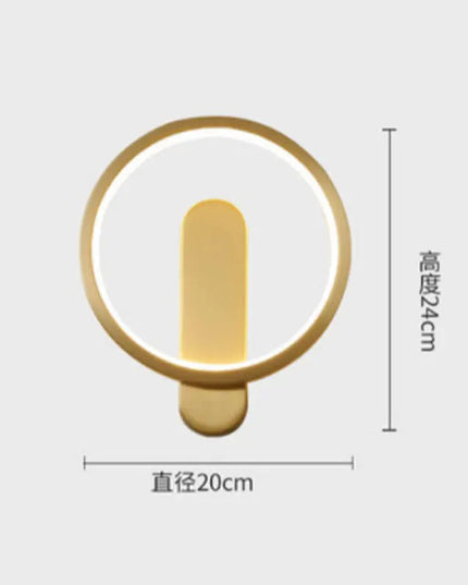 Modern Bedside Wall Lamp - Luxury Design for Bedroom & Living Room