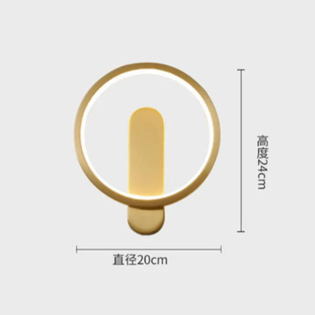 Modern Bedside Wall Lamp - Luxury Design for Bedroom & Living Room
