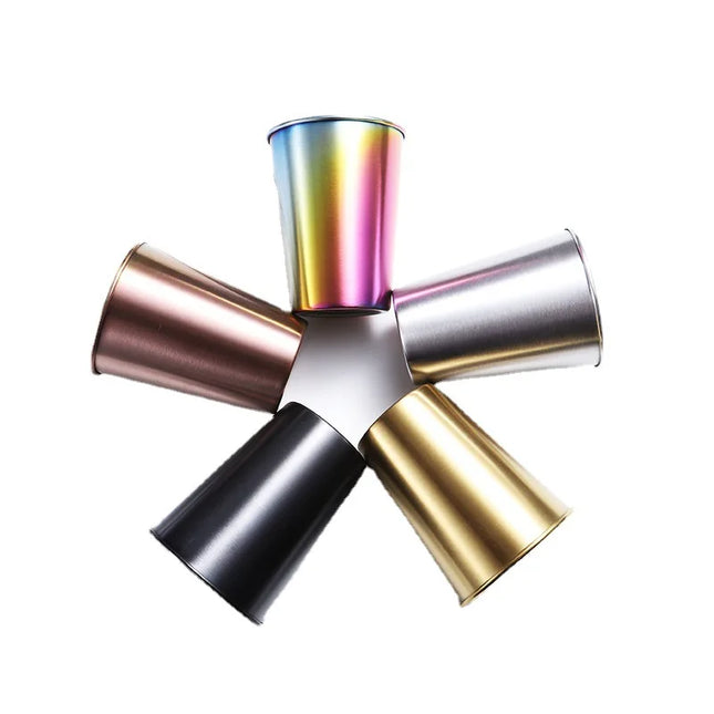 350/500ml Stainless Steel Travel Mug - Eco-Friendly Whisky Beer Cup