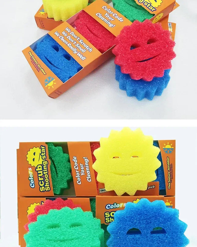 1/2PCS Dishwasher Sponge Cloth