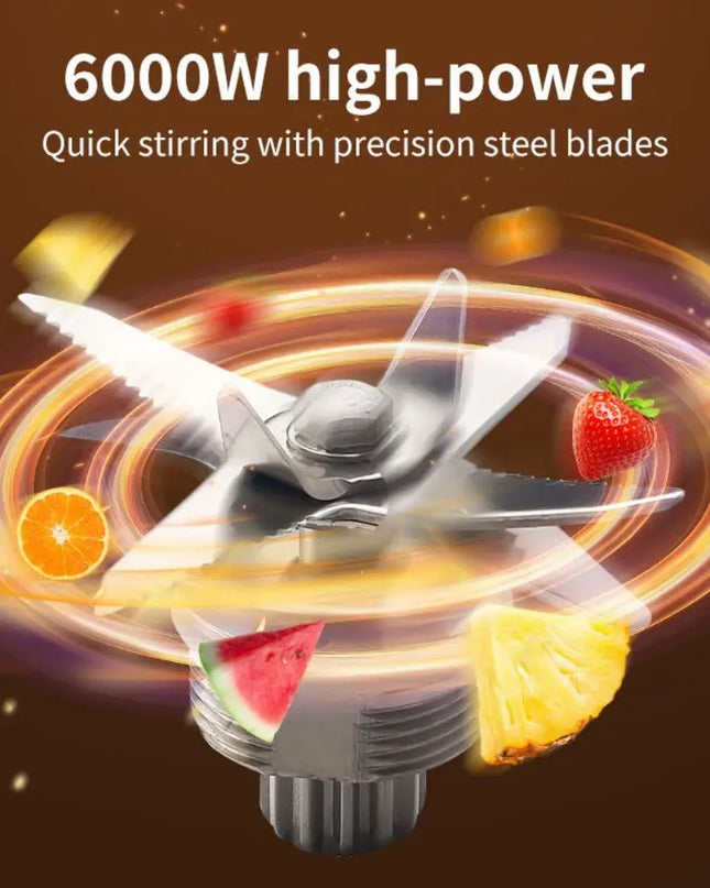 Sokany 2.5L Multifunctional Blender - High-Power 6000W Ice Crusher