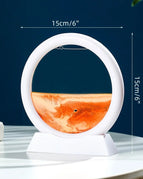 White frame-Orange
