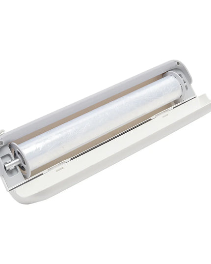 Livingandhome Kitchen Plastic Wrap Dispenser with Cutter - Easy Use