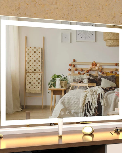 Modishion LED Makeup Mirror - 3 Color Modes & Touch Control