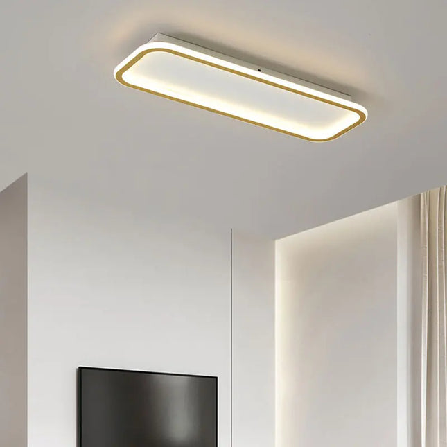 Modern LED Ceiling Light - Stylish Rectangular Design for Any Room