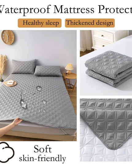 Waterproof Mattress Protector - Breathable Soft Cover for Beds