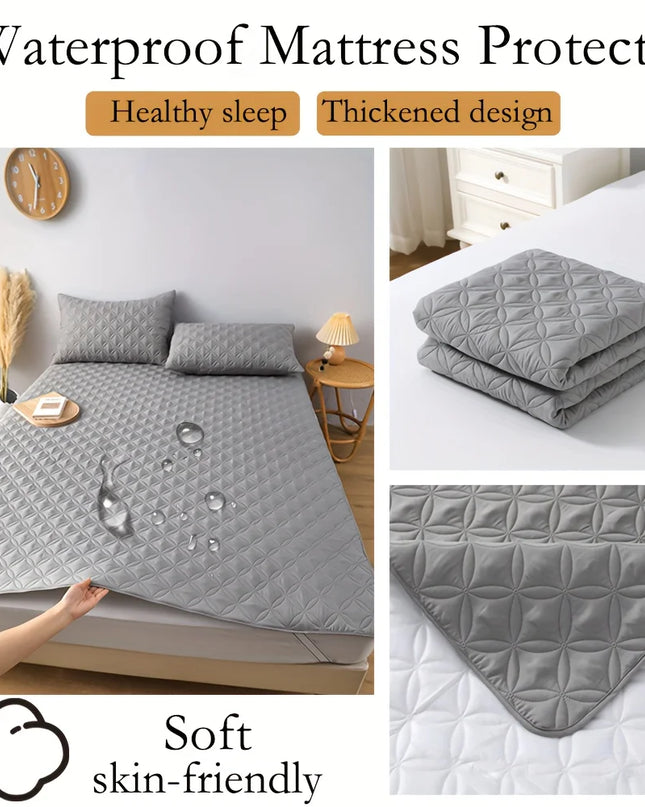Waterproof Mattress Protector - Breathable Soft Cover for Beds