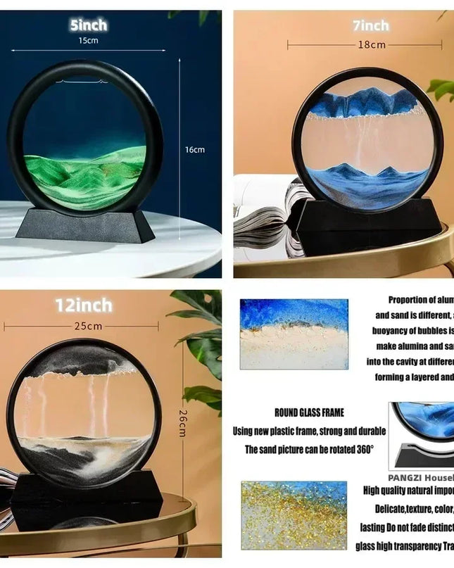 3D Moving Sand Art Picture Sandscape
