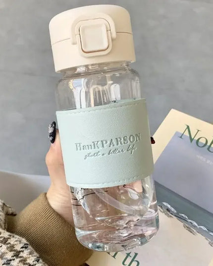 500ml Portable Water Bottle with Straw