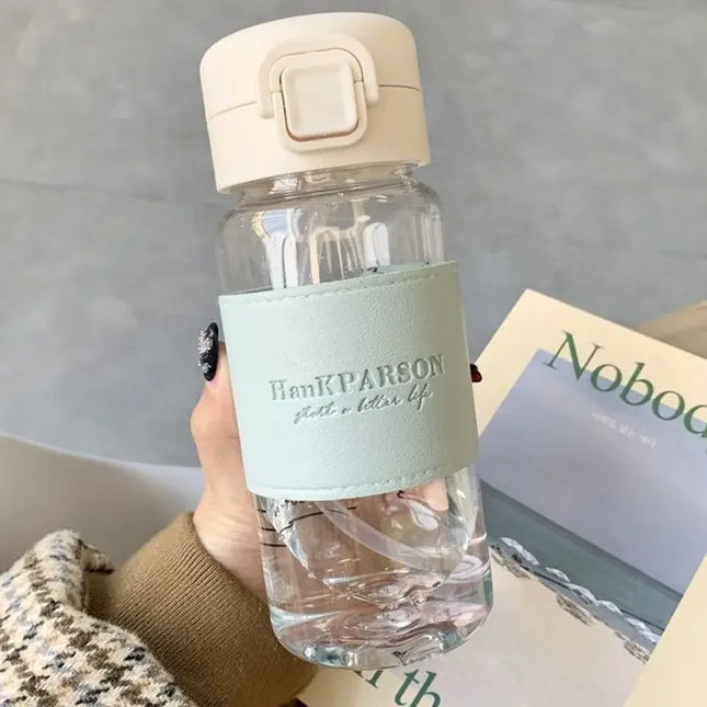 500ml Portable Water Bottle with Straw