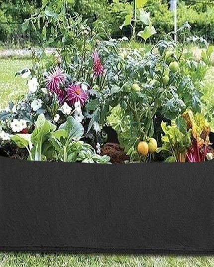 Rectangle Felt Garden Grow Bag - Eco-Friendly Planting Pot for Vegetables