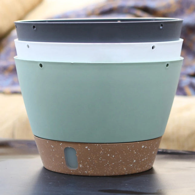 Modern Hanging Basket Flowerpot for Chlorophytum - Green Plant Decor