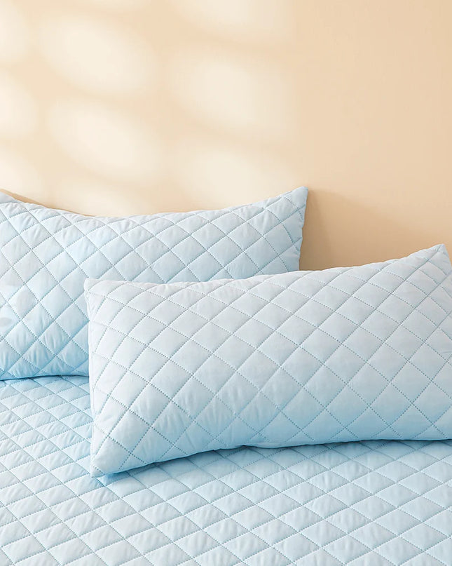 Anqianny 2pcs Waterproof Pillowcases - Soft & Breathable Covers