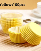 Yellow 100pcs