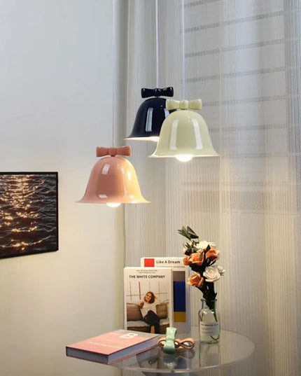 Nordic Chandelier Pendant Lamp - Bowknot Design for Creative Spaces