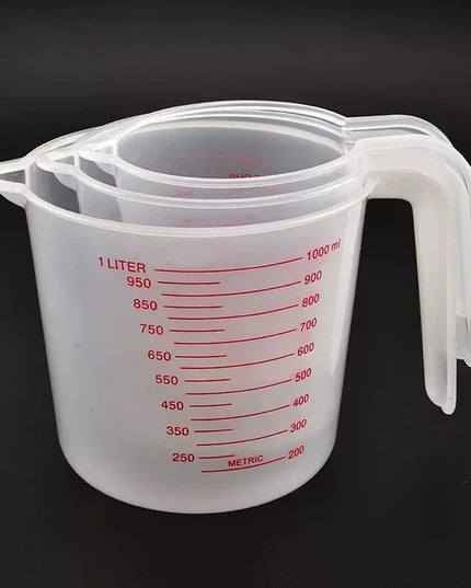 3pcs Baking Liquid Measuring Cups 250/500/1000ml