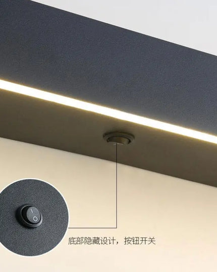 Modern Wall Mounted LED Lamp - Minimalist Design for Living Room