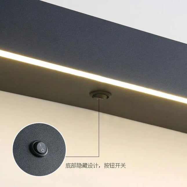 Modern Wall Mounted LED Lamp - Minimalist Design for Living Room