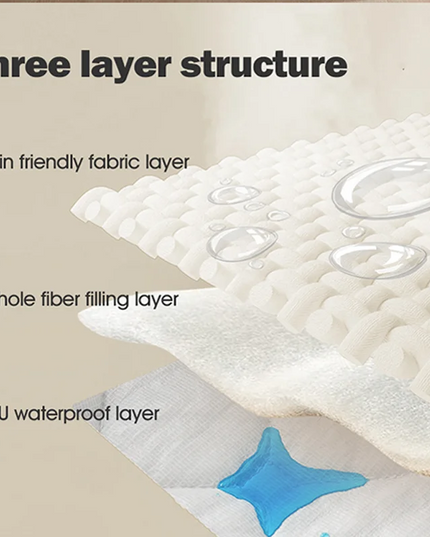 Waterproof Pet Bed Cover - Floral Design for Dogs and Cats