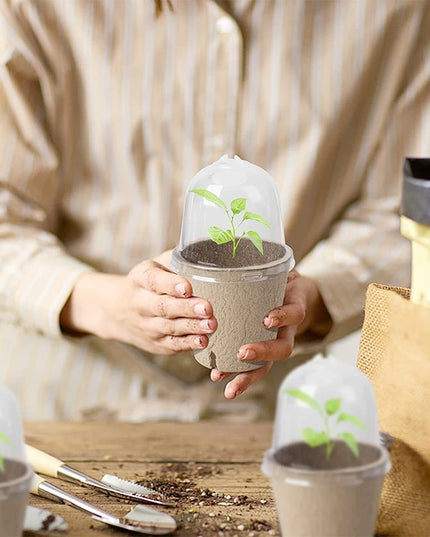 10/20PCS Biodegradable Nursery Seedling Cups - Ideal for Germination