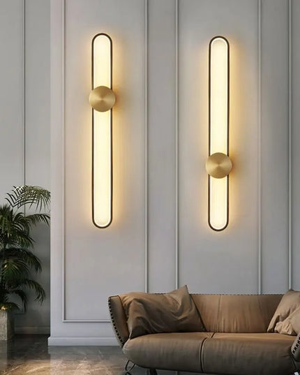 Modern Nordic LED Wall Lamp - Stylish Lighting for Bedroom & Living Room