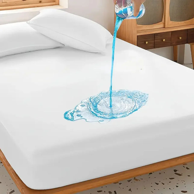 Anqianny Waterproof Mattress Protector Cover - Ultra-Soft Fitted Sheet